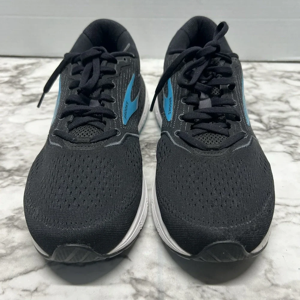 Brooks Ariel 20 Womens 11 B Black Teal Running Shoes 1203151D064 Stability